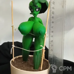 Описание картинки Горохострел (Peashooter) 18+ от  по цене 2 000руб | Свободный Рынок Миниатюр - СРМ