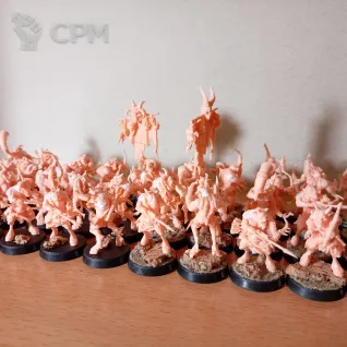 Описание картинки Beastmen set от Петров Никита по цене 10 000руб | Свободный Рынок Миниатюр - СРМ