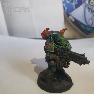 Описание картинки Отряд Итеркекеров Intercessor Squad Salamander от pablo090910 по цене 2 500руб | Свободный Рынок Миниатюр - СРМ