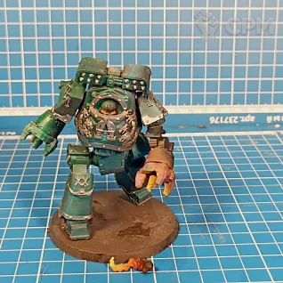 Описание картинки Contemptor Dreadnought от Сержант Жорнан по цене 500руб | Свободный Рынок Миниатюр - СРМ