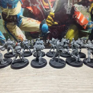 Описание картинки Dark Elf Blood Bowl Team – Naggaroth Nightmares от JacDr по цене 3 500руб | Свободный Рынок Миниатюр - СРМ