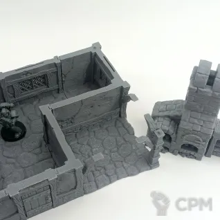 Описание картинки Дом Пекаря - Фэнтези Террейн, City of Tarok от Terrain Print по цене 1 800руб | Свободный Рынок Миниатюр - СРМ