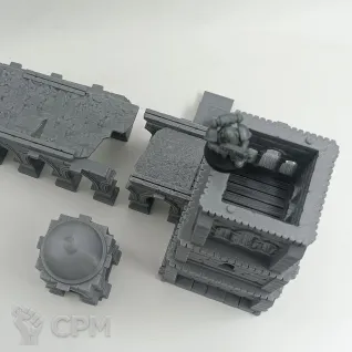 Описание картинки Каменная Фэнтези Башня от Terrain Print по цене 2 500руб | Свободный Рынок Миниатюр - СРМ