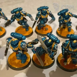 Описание картинки ASSAULT INTERCESSOR SQUAD от Potreblord по цене 2 800руб | Свободный Рынок Миниатюр - СРМ
