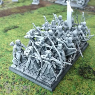 Описание картинки High Elf Archers x10 от Lazurith по цене 1 300руб | Свободный Рынок Миниатюр - СРМ