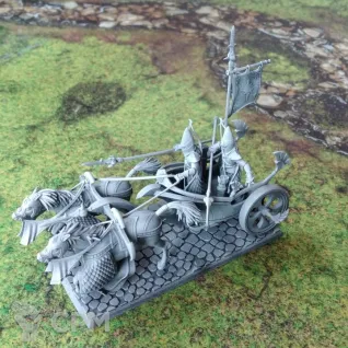 Описание картинки High Elf Chariot от Lazurith по цене 750руб | Свободный Рынок Миниатюр - СРМ