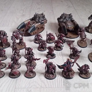 Описание картинки Армия кустов - Adeptus Custodes от hellscar по цене 30 000руб | Свободный Рынок Миниатюр - СРМ