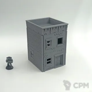 Описание картинки Двухэтажное Современное Здание - Террейн от Terrain Print по цене 1 050руб | Свободный Рынок Миниатюр - СРМ