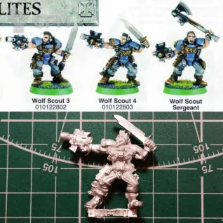 Описание картинки Wolf Scout 3 (3ed) от Stark Foundry по цене 310руб | Свободный Рынок Миниатюр - СРМ