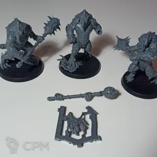 Описание картинки Kroxigor, Кроксигоры от  по цене 3 500руб | Свободный Рынок Миниатюр - СРМ