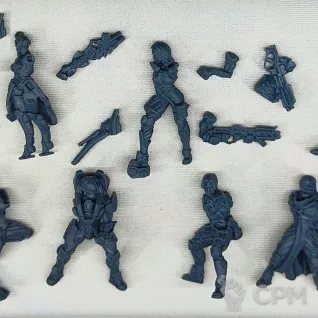 Описание картинки Next Wave Action pack от Grag18 по цене 2 500руб | Свободный Рынок Миниатюр - СРМ