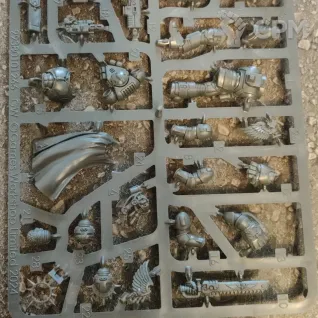 Описание картинки Blood Angels Captain от Maelkoth по цене 2 800руб | Свободный Рынок Миниатюр - СРМ