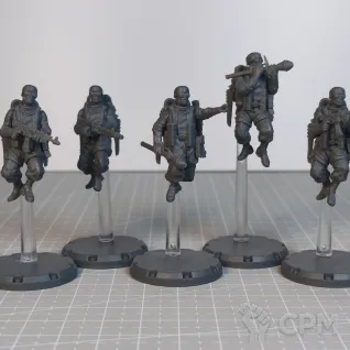 Описание картинки RAKETENTRUPPE BATTLE SQUAD от Ded Semen по цене 950руб | Свободный Рынок Миниатюр - СРМ