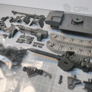 Описание картинки FALLSCHIRM RSO /LASERKANONE/FLAK 3/PAK 40 от Ded Semen по цене 2 000руб | Свободный Рынок Миниатюр - СРМ