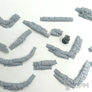 Описание картинки Мешки с песком - Террейн от Terrain Print по цене 700руб | Свободный Рынок Миниатюр - СРМ