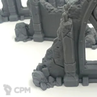 Описание картинки Sci-Fi Руины - Комплект из 14 от Terrain Print по цене 2 300руб | Свободный Рынок Миниатюр - СРМ