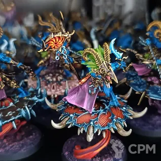 Описание картинки Tzaangor Skyfires + Shaman от Nazgul of Mordovia по цене 12 000руб | Свободный Рынок Миниатюр - СРМ