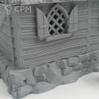 Описание картинки Водяная Мельница - Фэнтези Террейн от Terrain Print по цене 1 900руб | Свободный Рынок Миниатюр - СРМ