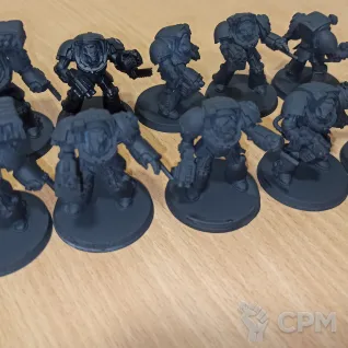 Описание картинки Terminator squad от S_neg по цене 2 150руб | Свободный Рынок Миниатюр - СРМ