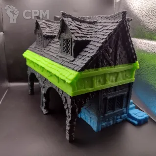 Описание картинки Дом от Sklover по цене 2 500руб | Свободный Рынок Миниатюр - СРМ