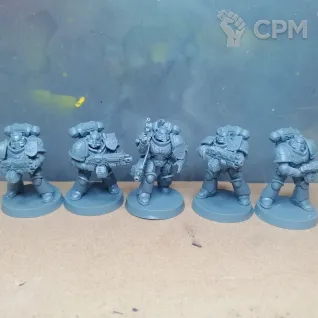 Описание картинки Black_templars Squad от @Avdohaprint по цене 1 000руб | Свободный Рынок Миниатюр - СРМ