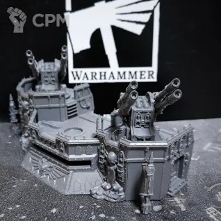 Описание картинки Wall of Martyrs - Firestorm Redoubt от Fle94 Miniatures по цене 5 700руб | Свободный Рынок Миниатюр - СРМ