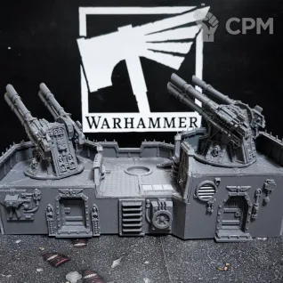Описание картинки Wall of Martyrs - Firestorm Redoubt от Fle94 Miniatures по цене 5 700руб | Свободный Рынок Миниатюр - СРМ