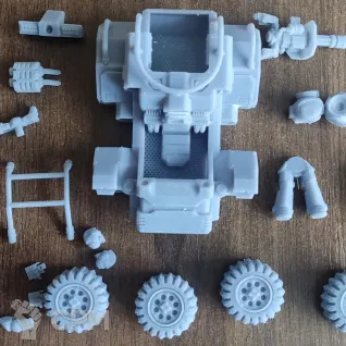 Описание картинки Space Marines Invader ATV от morokanetz по цене 600руб | Свободный Рынок Миниатюр - СРМ