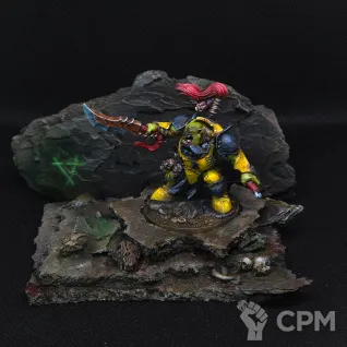 Описание картинки Покрас миниатюр Flikerlight Painting Studio от Arned по цене 800руб | Свободный Рынок Миниатюр - СРМ