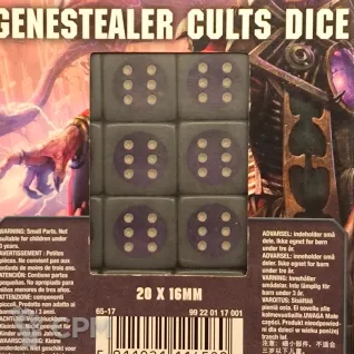 Описание картинки Genestealer Cults dice set от teo по цене 15 467руб | Свободный Рынок Миниатюр - СРМ