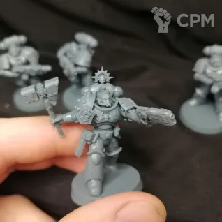 Описание картинки Intercessors_squad Imperial Fists от @Avdohaprint по цене 1 000руб | Свободный Рынок Миниатюр - СРМ