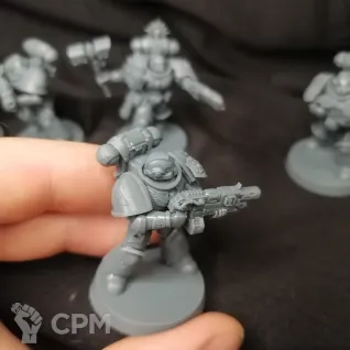 Описание картинки Intercessors_squad Imperial Fists от @Avdohaprint по цене 1 000руб | Свободный Рынок Миниатюр - СРМ