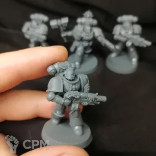 Описание картинки Intercessors_squad Imperial Fists от @Avdohaprint по цене 1 000руб | Свободный Рынок Миниатюр - СРМ