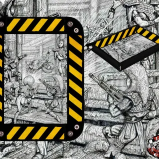 Описание картинки Дайстрей Necromunda от у Васи по цене 1 800руб | Свободный Рынок Миниатюр - СРМ