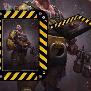 Описание картинки Дайстрей Necromunda от у Васи по цене 1 800руб | Свободный Рынок Миниатюр - СРМ