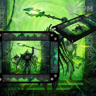 Описание картинки Дайстрей Necron от у Васи по цене 1 800руб | Свободный Рынок Миниатюр - СРМ