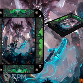 Описание картинки Дайстрей Necron от у Васи по цене 1 800руб | Свободный Рынок Миниатюр - СРМ