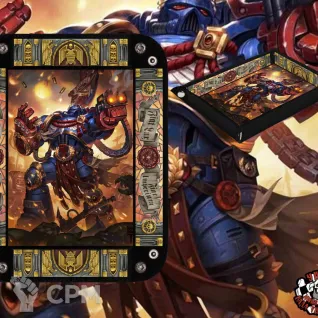 Описание картинки Дайстрей Crimson Fists от у Васи по цене 1 800руб | Свободный Рынок Миниатюр - СРМ