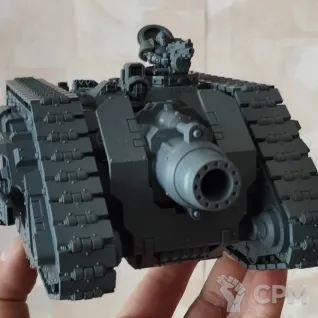 Описание картинки Typhon Heavy Siege Tank от GodofPlague по цене 9 000руб | Свободный Рынок Миниатюр - СРМ