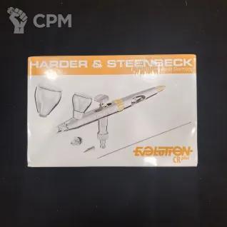 Описание картинки Аэрограф H&amp;S EVOLUTION 2024 CRplus 2-in-1 0,28mm+0,45mm от Akella по цене 28 990руб | Свободный Рынок Миниатюр - СРМ