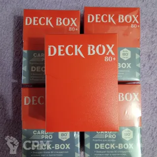Описание картинки Deck Box 80+ 25шт., Коробка для карт, MTG, Берсерк, Pokemon. от krsk.M по цене 3 000руб | Свободный Рынок Миниатюр - СРМ