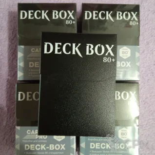 Описание картинки Deck Box 80+ 25шт., Коробка для карт, MTG, Берсерк, Pokemon. от krsk.M по цене 3 000руб | Свободный Рынок Миниатюр - СРМ