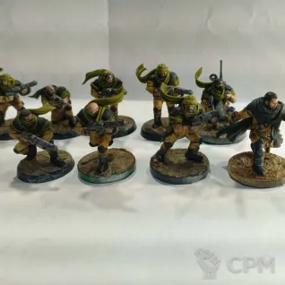 Описание картинки Талларнские пустынные рейдеры. Имперская Гвардия от Rayadarian по цене 1 500руб | Свободный Рынок Миниатюр - СРМ