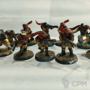 Описание картинки Талларнские пустынные рейдеры. Имперская Гвардия от Rayadarian по цене 1 500руб | Свободный Рынок Миниатюр - СРМ