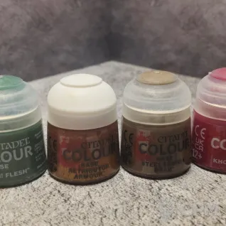 Описание картинки набор красок Citadel base (новые) от Argel_Tal по цене 2 000руб | Свободный Рынок Миниатюр - СРМ