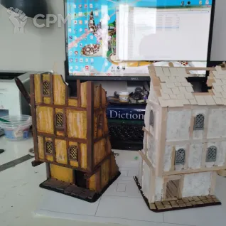 Описание картинки Руины Мордхейма от EpicFailTabletop по цене 1 500руб | Свободный Рынок Миниатюр - СРМ