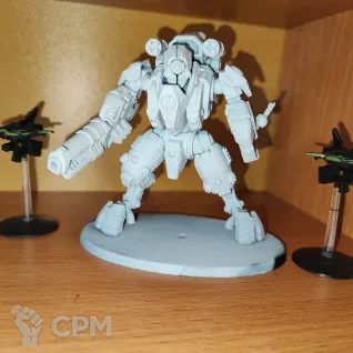 Описание картинки Ghostkeel Battlesuit от lazylexa по цене 3 300руб | Свободный Рынок Миниатюр - СРМ