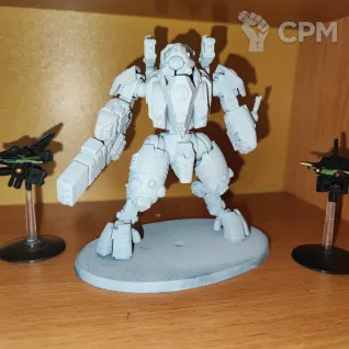 Описание картинки Ghostkeel Battlesuit от lazylexa по цене 3 300руб | Свободный Рынок Миниатюр - СРМ
