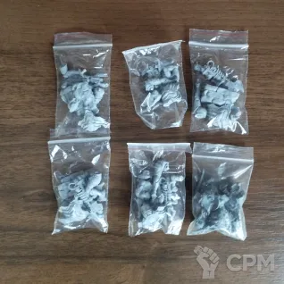 Описание картинки Spectral Spinners Squad (Warp spiders) от Vladimir Russkikh по цене 2 300руб | Свободный Рынок Миниатюр - СРМ