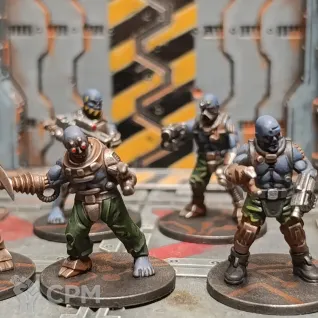 Описание картинки Stargrave automatons (Сервиторы) от Nazgul of Mordovia по цене 5 000руб | Свободный Рынок Миниатюр - СРМ